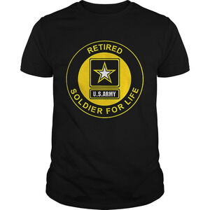 Retired Us Army Soldier For Life Veteran Shirt